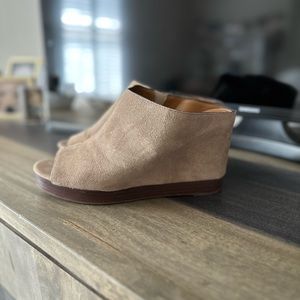 Mariam Peep Toe Wedge Sandals | Franco Sarto